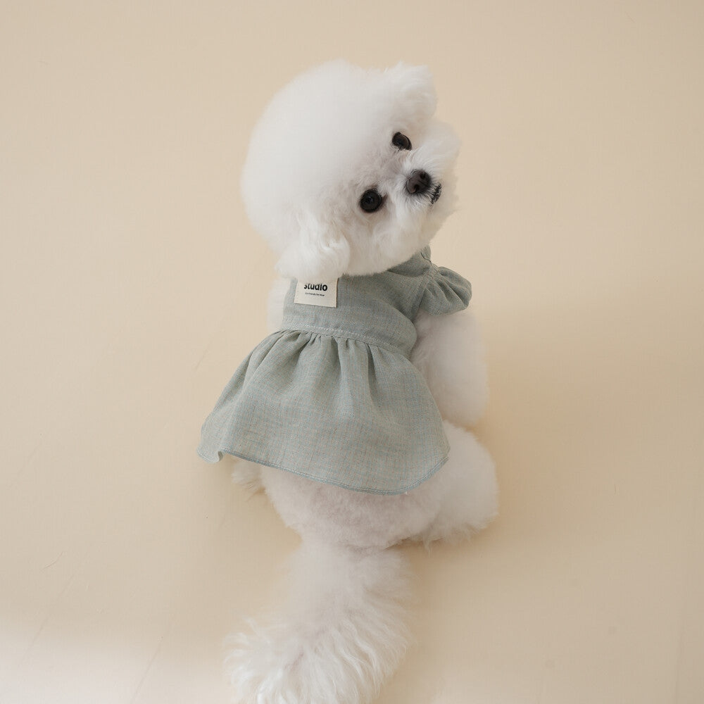 【予約】Pure Linen Dress