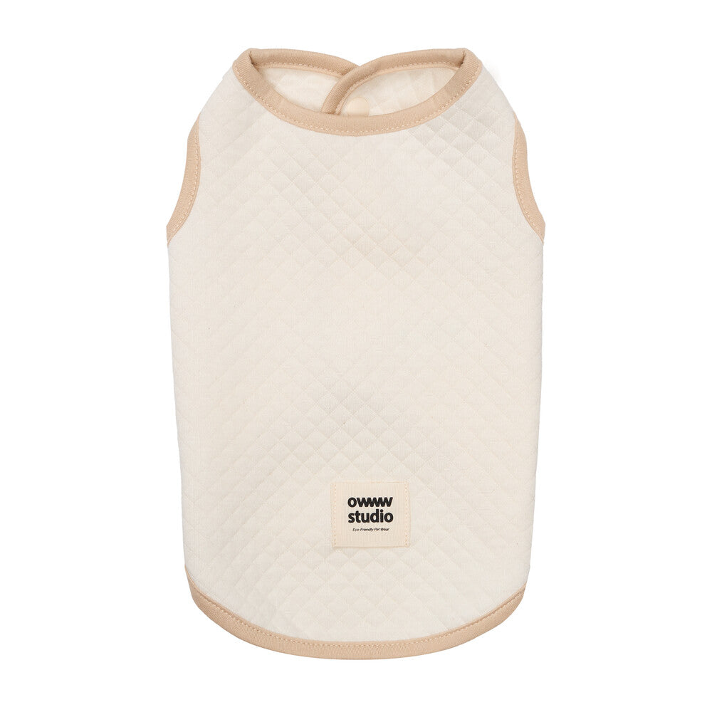 【予約】Organic Quilted Vest