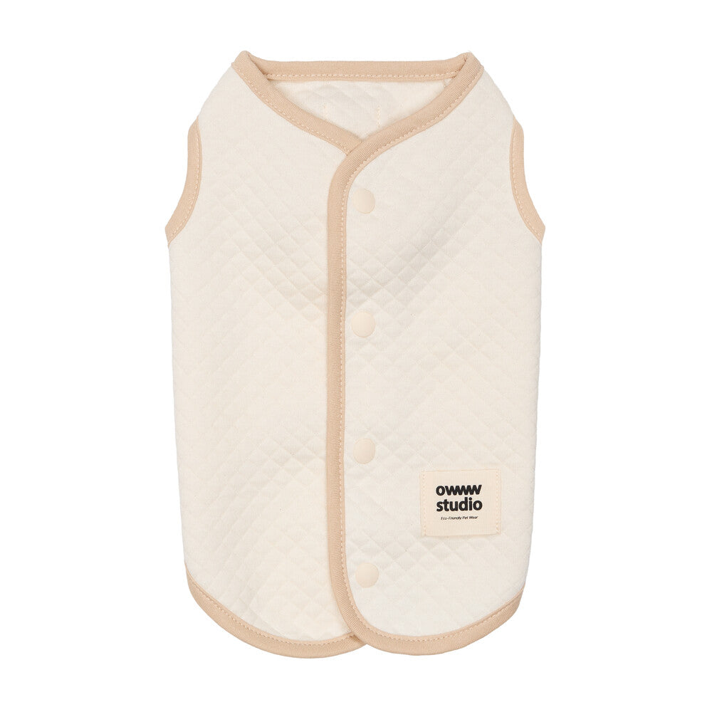 【予約】Organic Quilted Vest