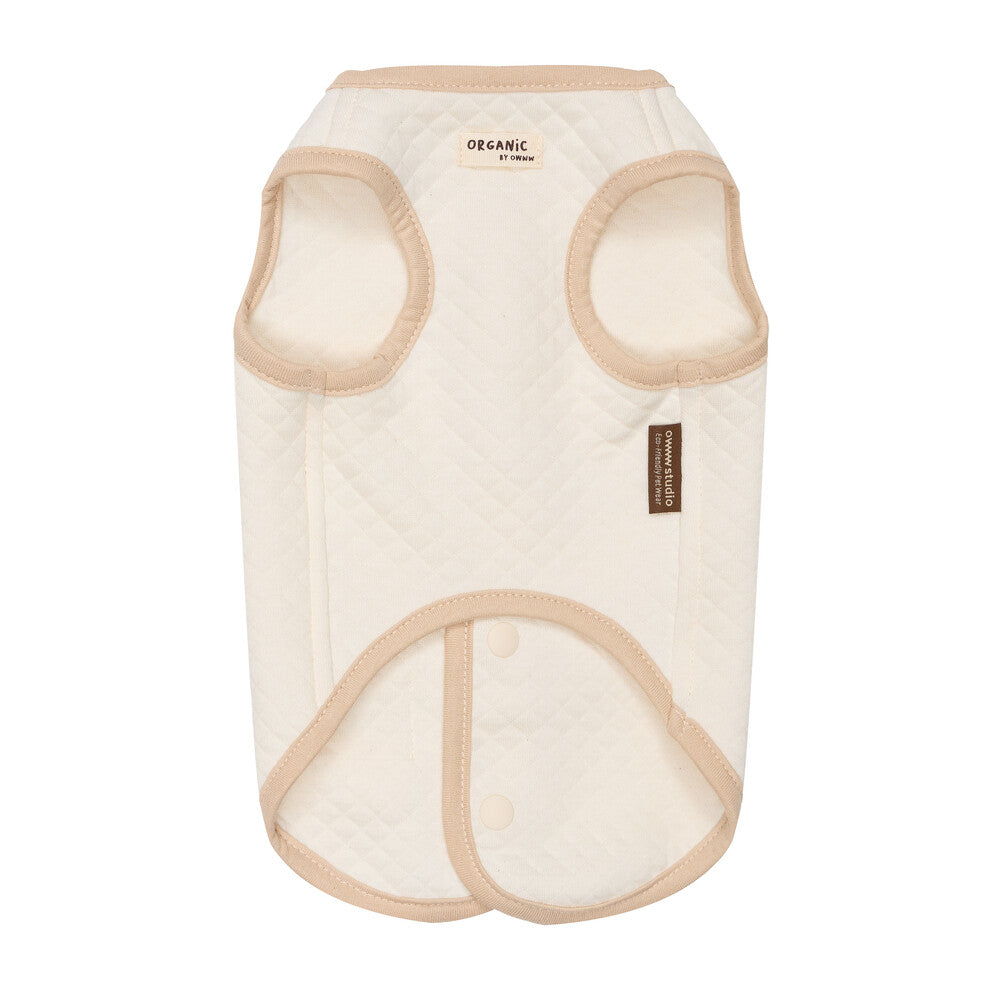 【予約】Organic Quilted Vest