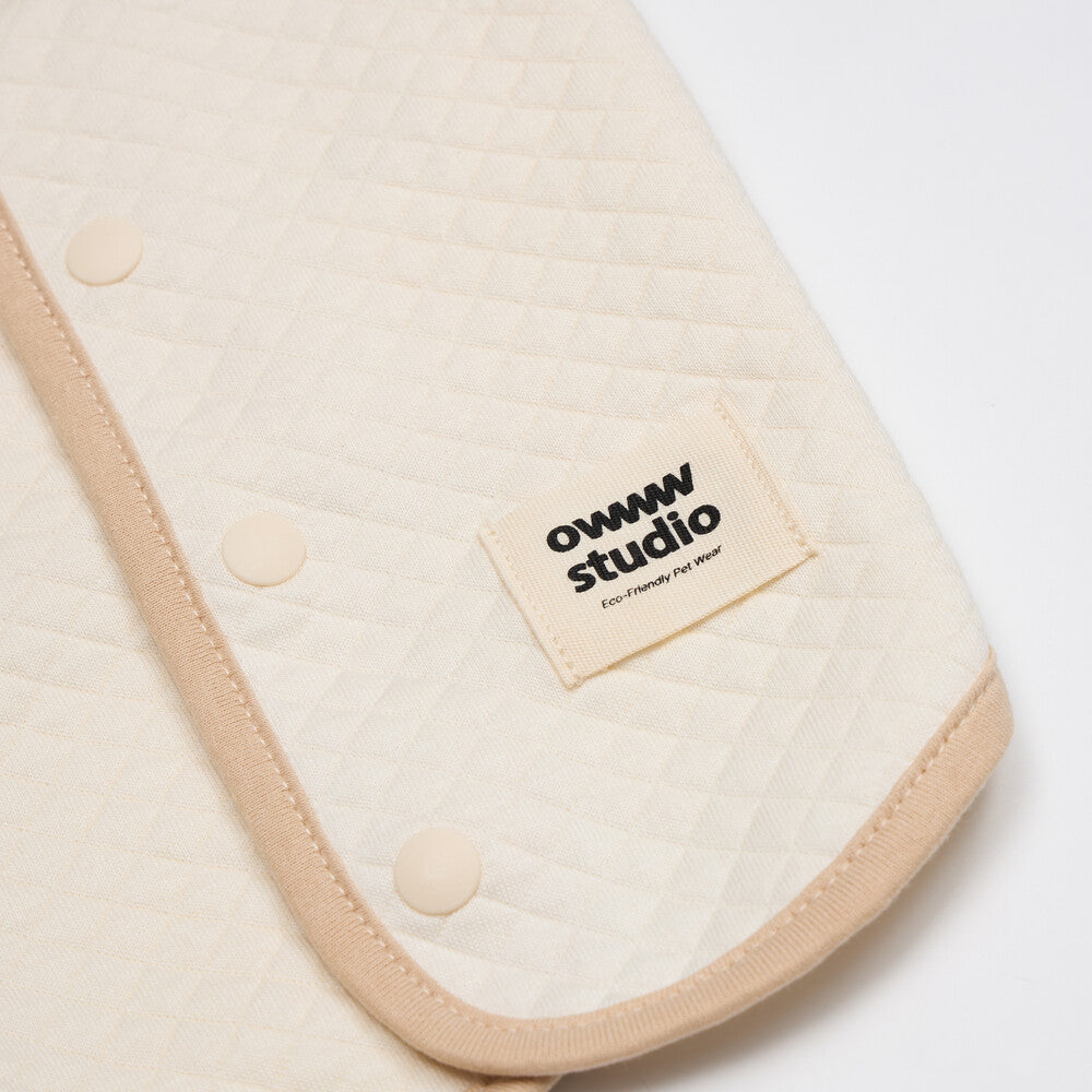 【予約】Organic Quilted Vest