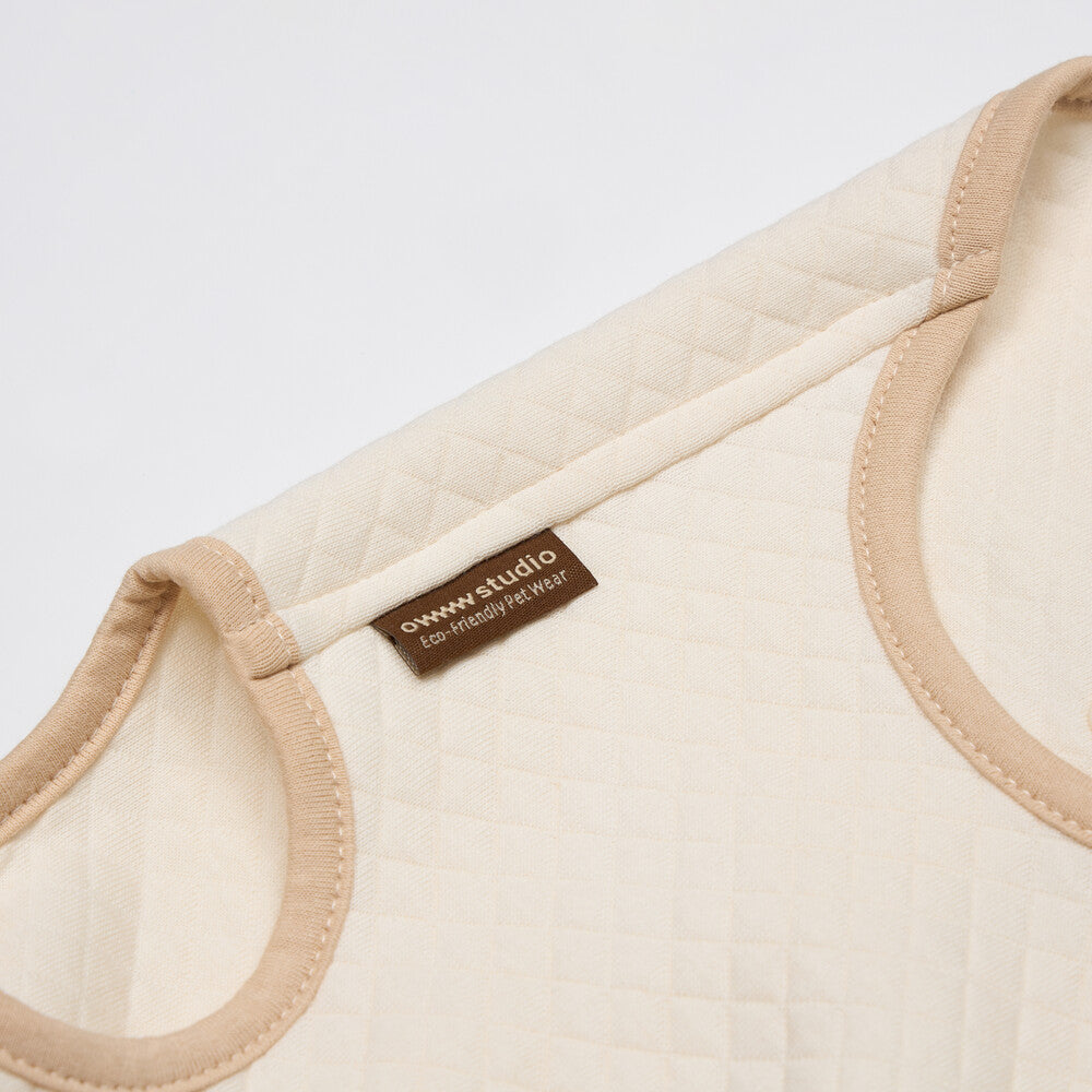 【予約】Organic Quilted Vest