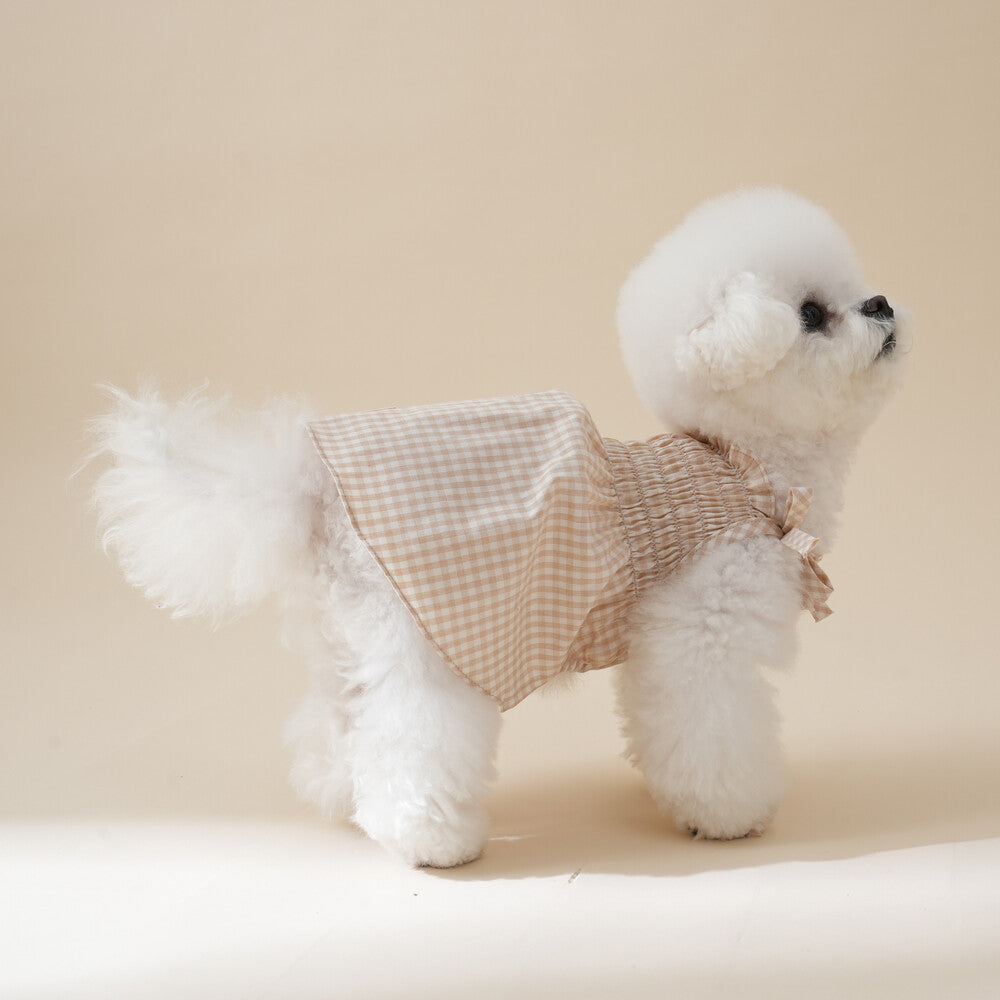 【予約】Organic Smocking Dress