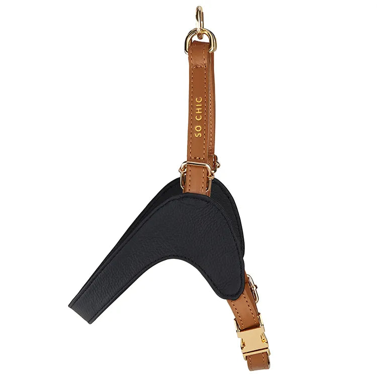 【予約】DOG HARNESS(BLACK & BROWN)