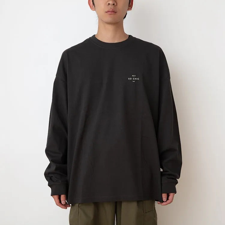 【予約】(ゆったり)EIFFEL LONG SLEEVE T-SHIRT