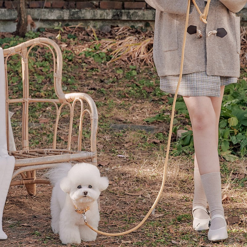 【予約】Rope leash classic - 1.8m(バナナ)