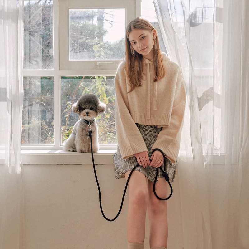 【予約】Rope collar(ブラック)