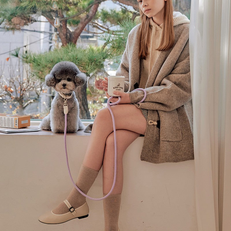 【予約】Rope collar(ライラック)