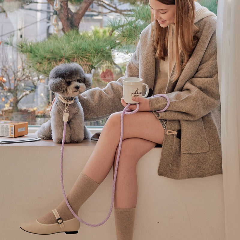 【予約】Rope collar(ライラック)