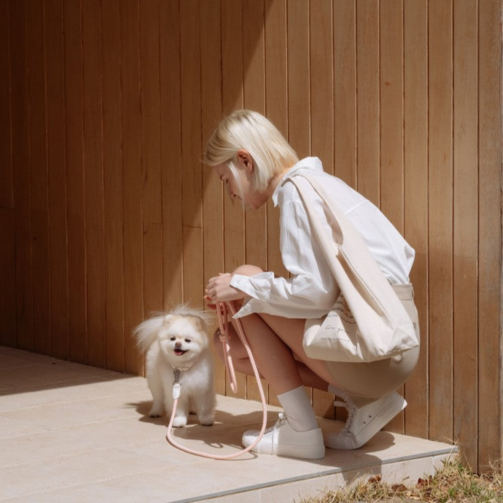 【予約】Rope leash classic - 1.8m(コーラル)