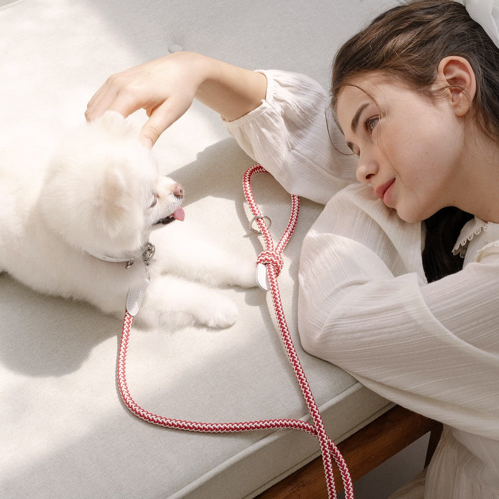 【予約】Rope collar(レッドベルベット)