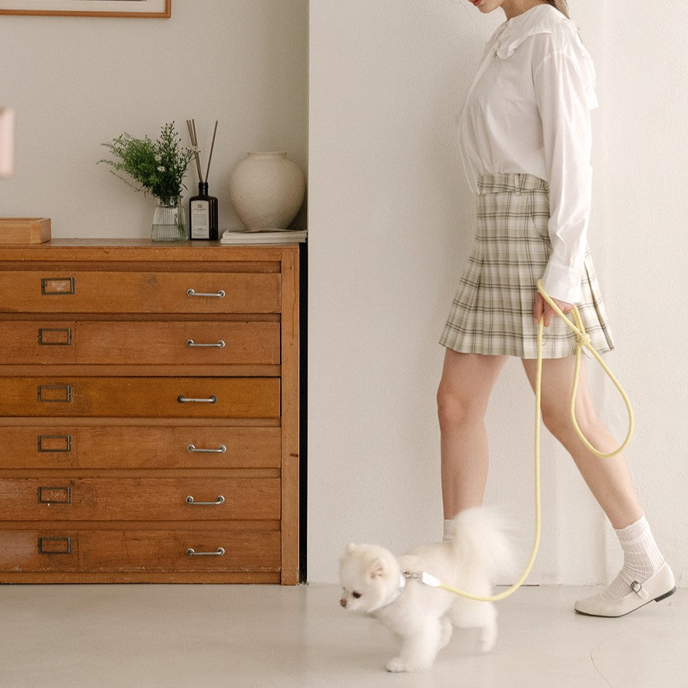【予約】Rope leash classic - 1.8m(レモン)