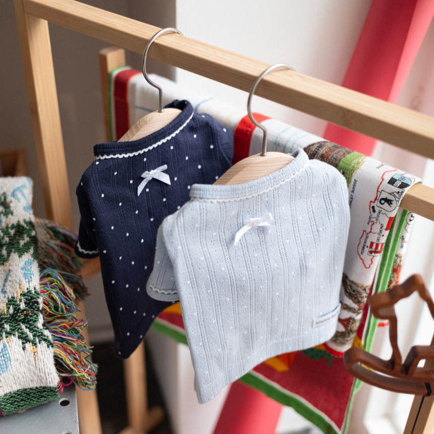 【一部即納】Dot Eyelet T