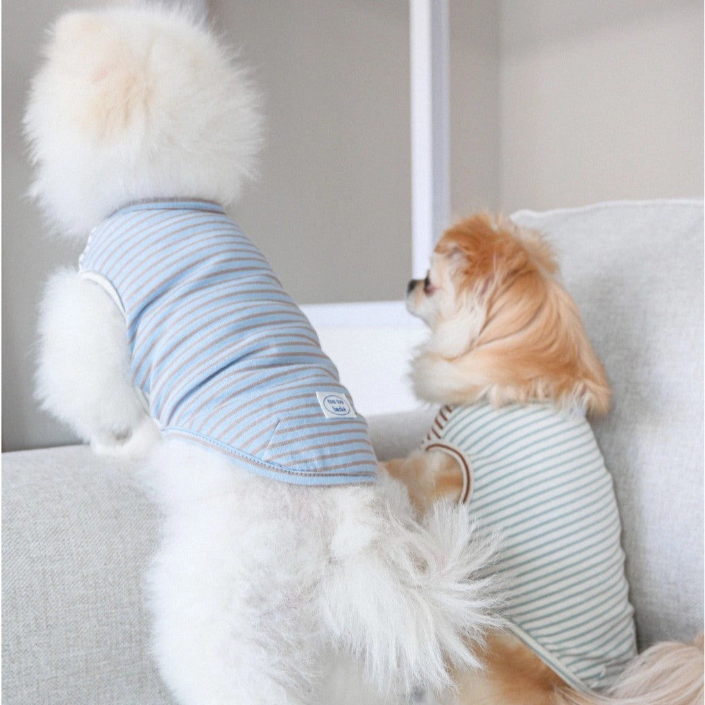 【予約】Half Stripe Tee