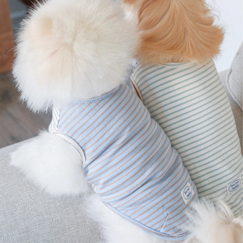 【予約】Half Stripe Tee