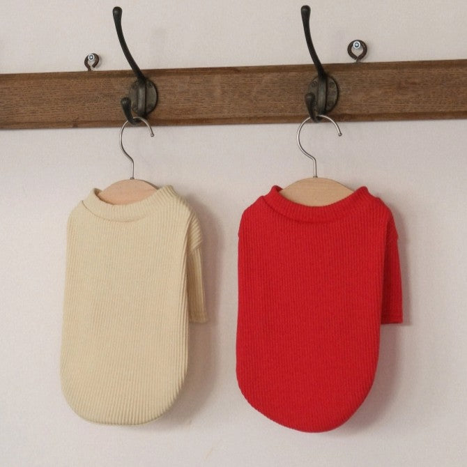 【予約】Ribbed Color Top