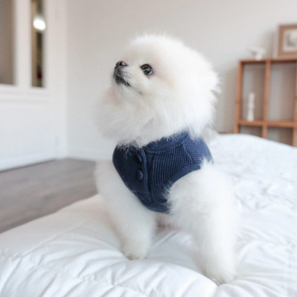 【予約】Waffle Henley Neck