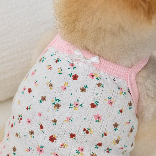 【予約】フラワーリボントップ