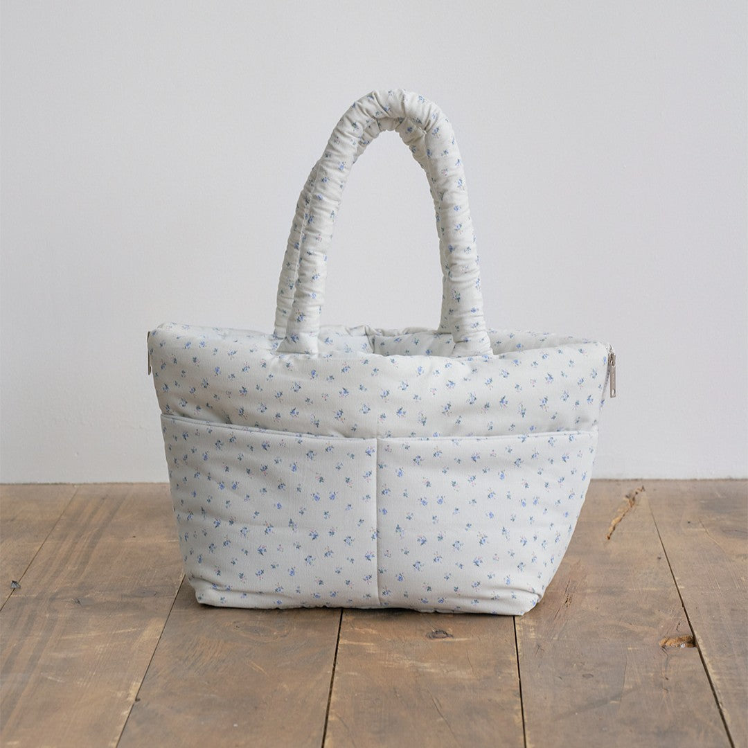 【予約】wide bag - baby blue