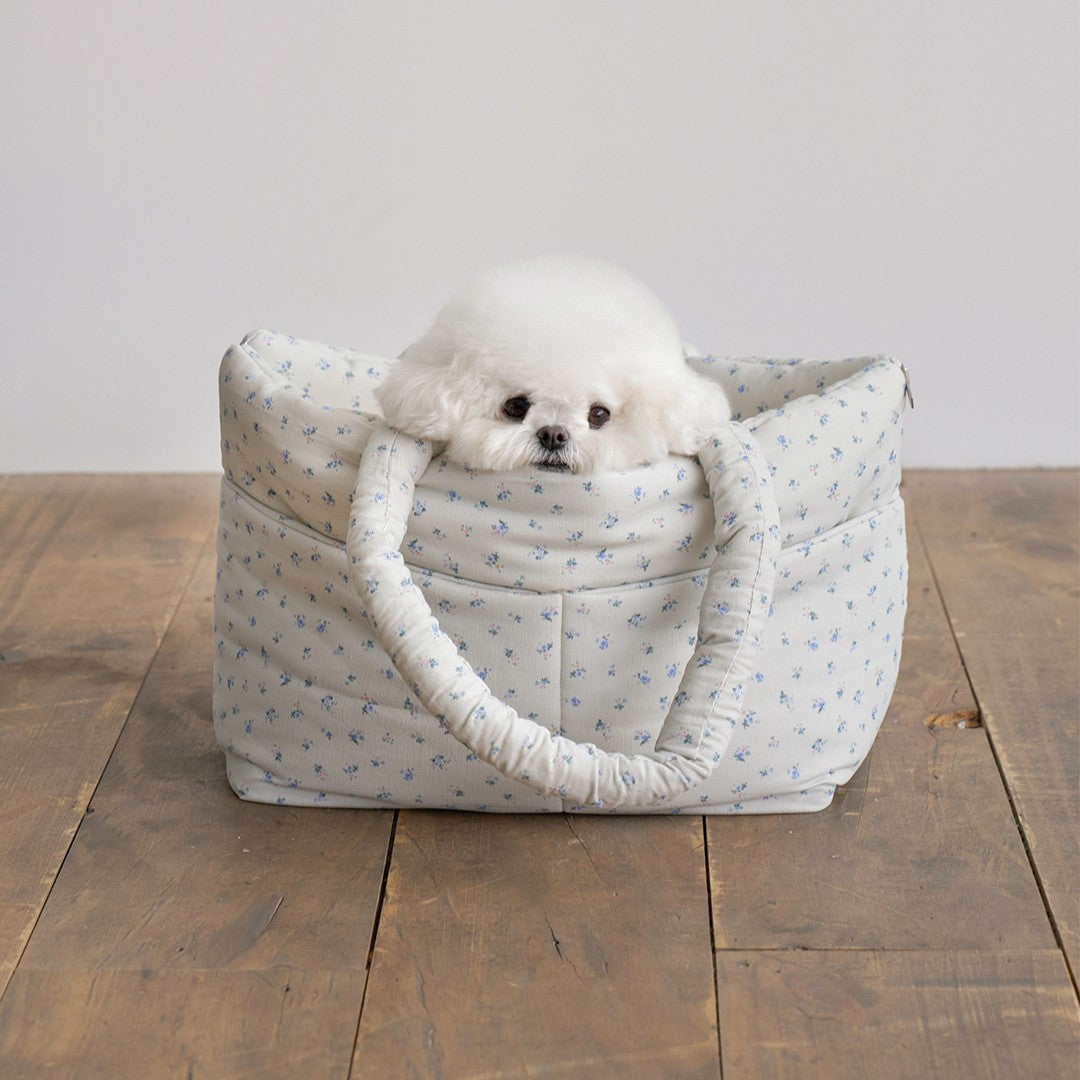 【予約】wide bag - baby blue