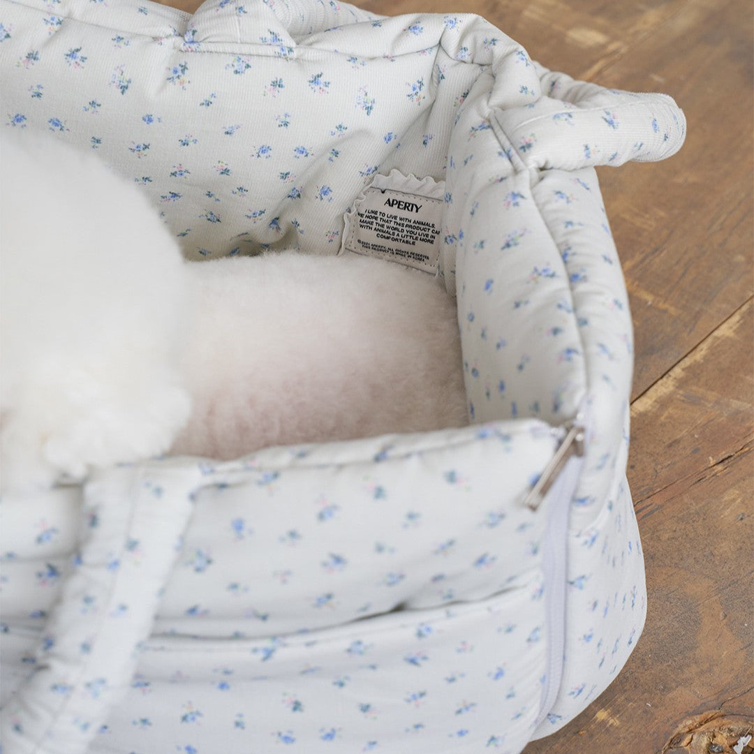 【予約】wide bag - baby blue