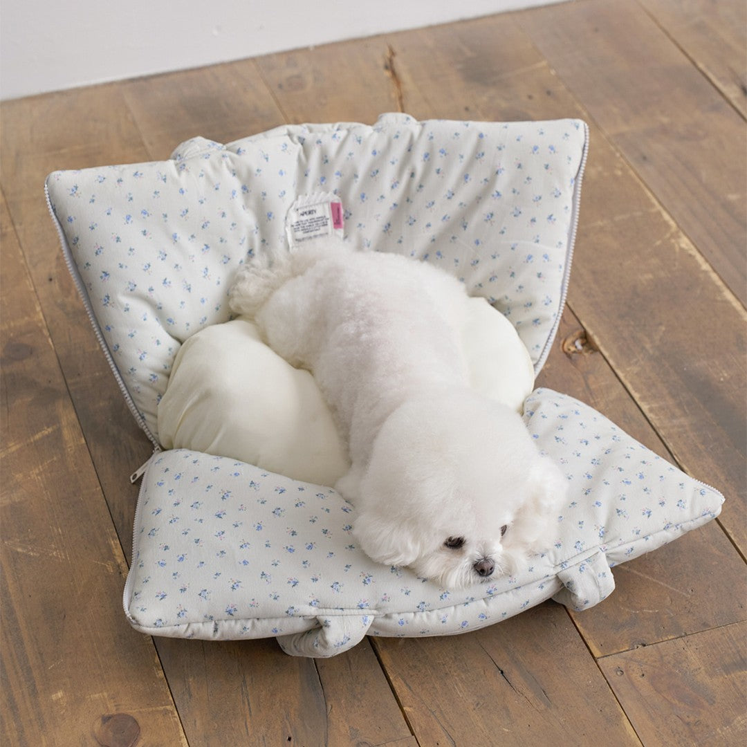 【予約】wide bag - baby blue