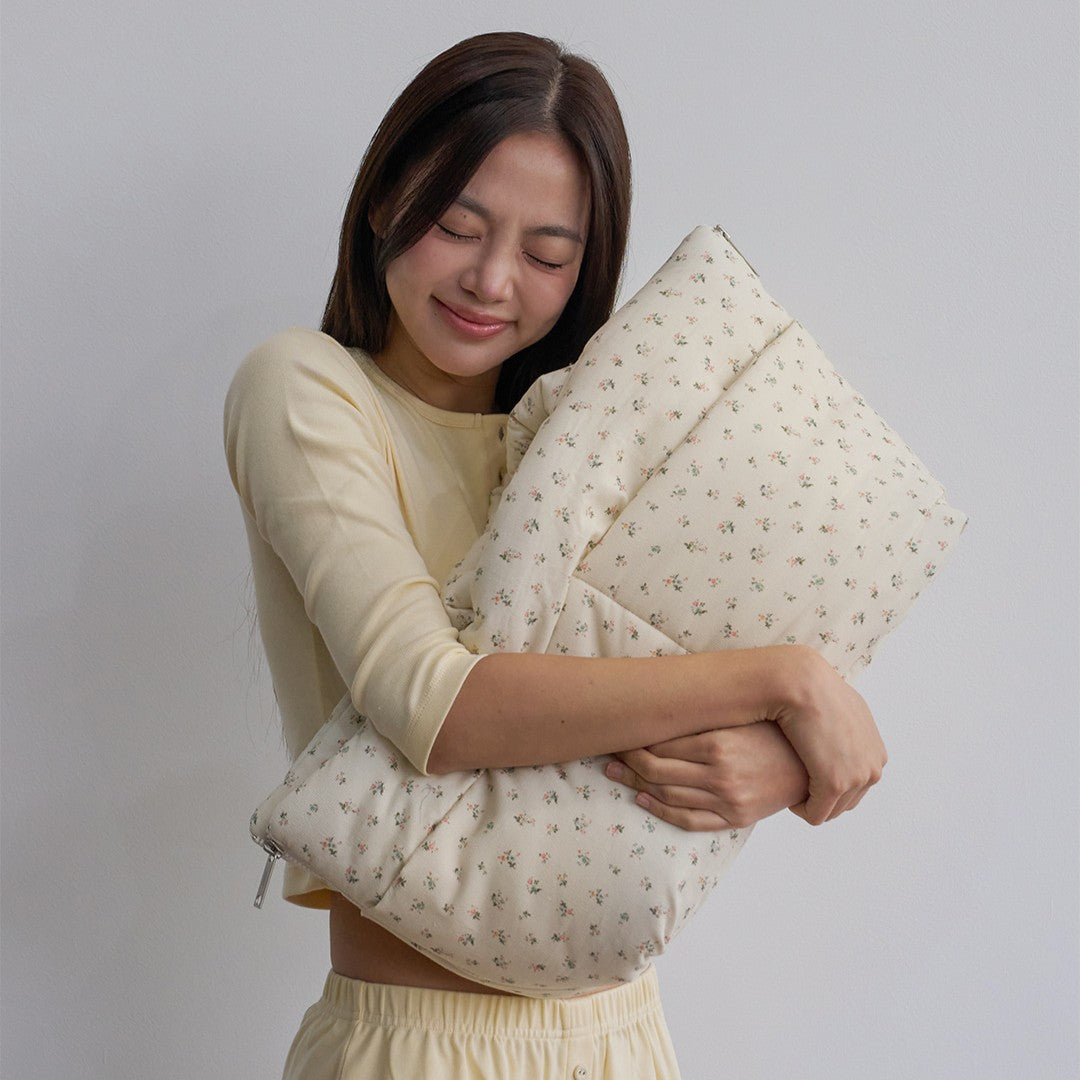 【予約】wide bag - baby ivory