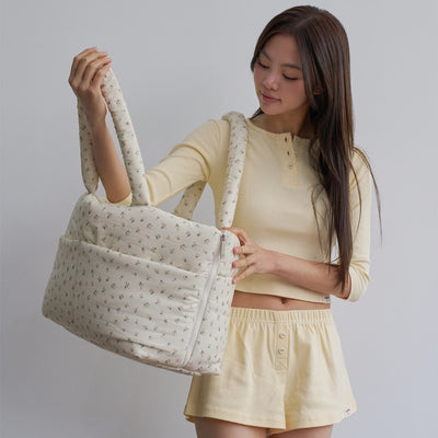 【予約】wide bag - baby ivory