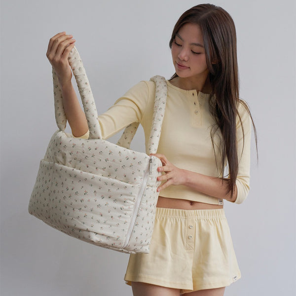 【一部即納】wide bag - baby ivory｜犬用キャリーバッグ