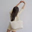 【予約】wide bag - baby ivory
