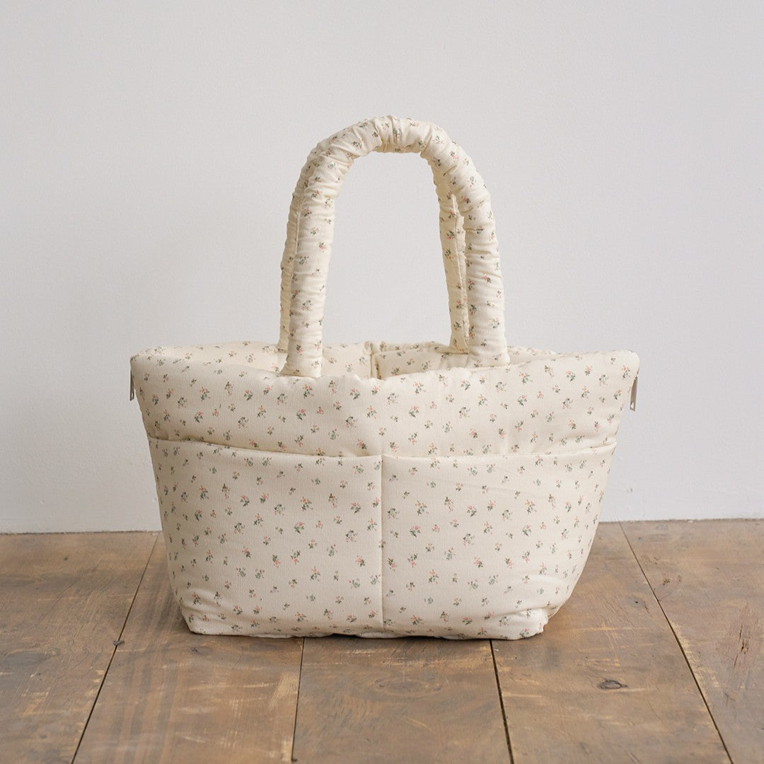 【予約】wide bag - baby ivory