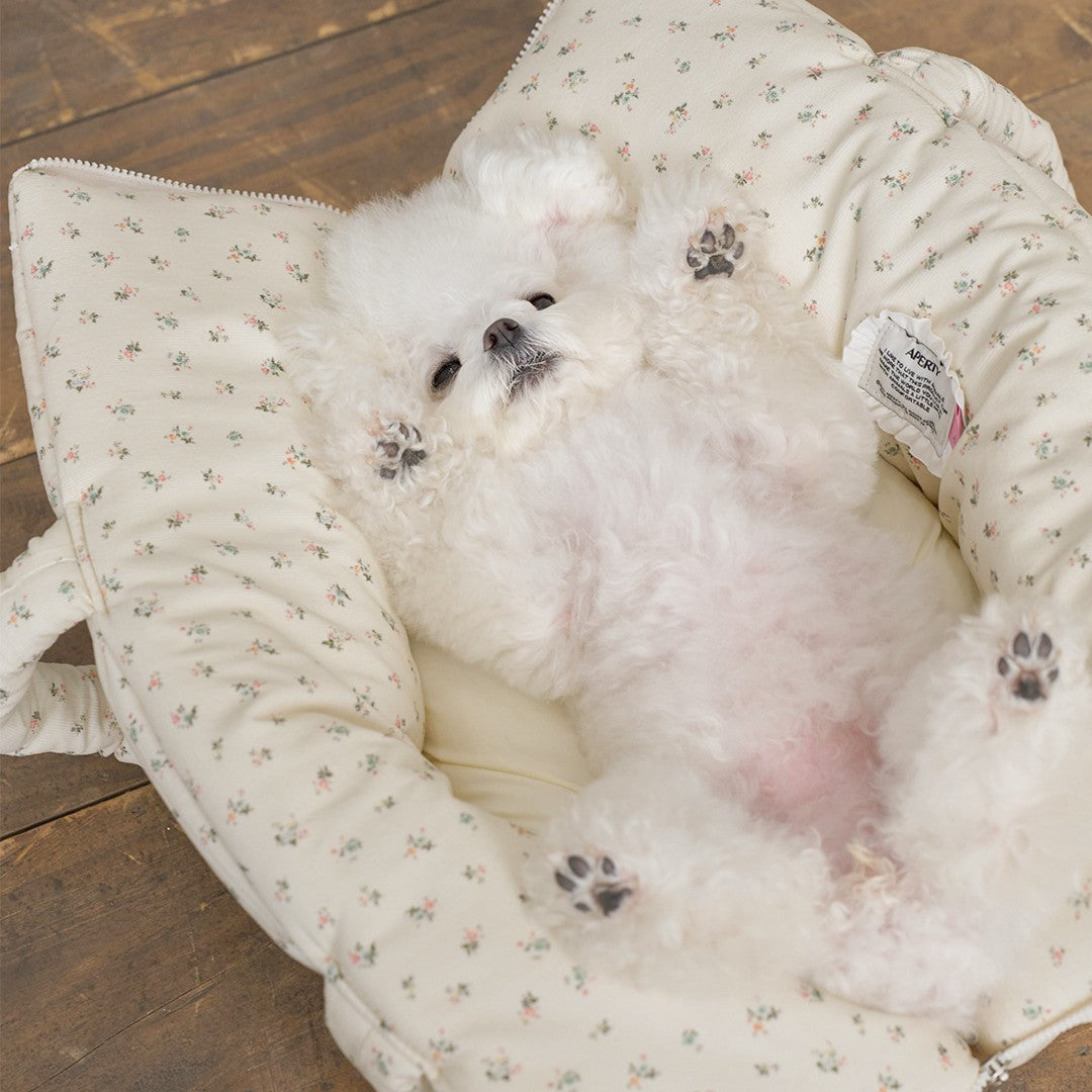 【予約】wide bag - baby ivory