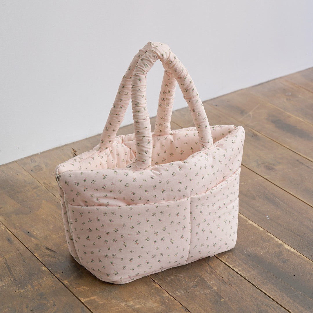 犬用 キャリーバッグ 韓国 APERTY｜wide bag baby pink｜犬服・ペット