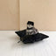 【予約】wide bag - glossy black