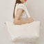 【予約】wide bag - glossy ivory