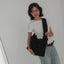 【予約】open bag - black