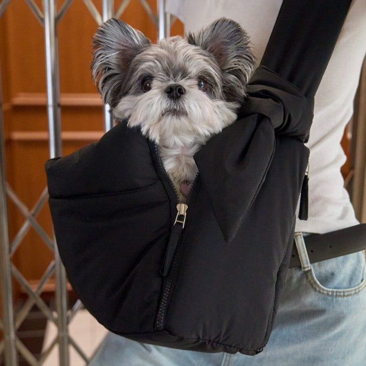 【予約】open bag - black