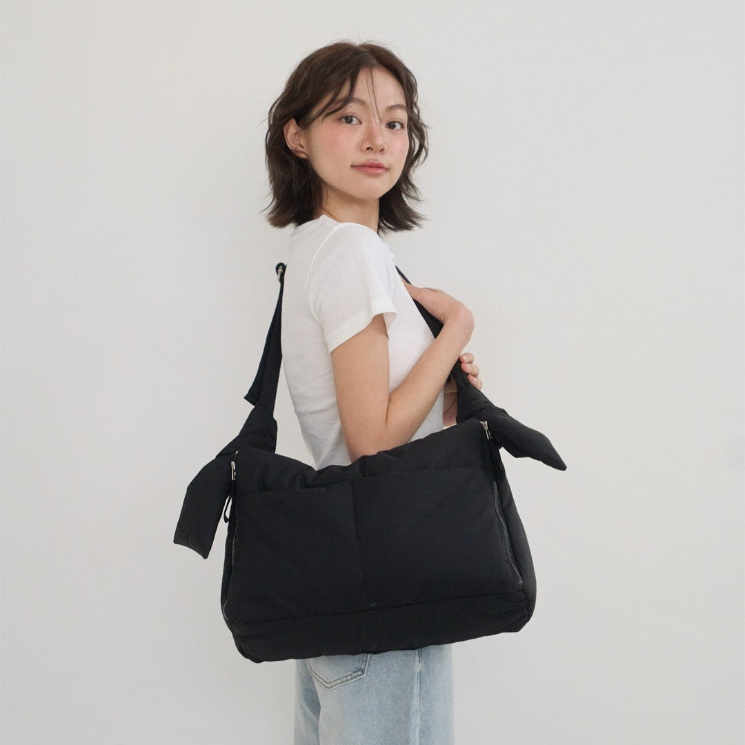 【予約】open bag - black