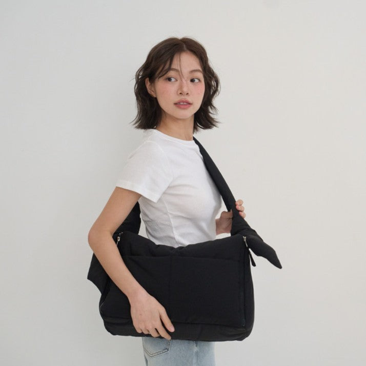 【予約】open bag - black