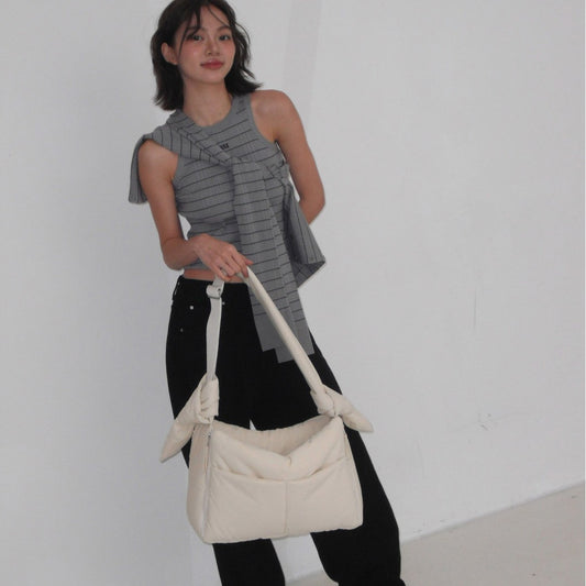 【予約】open bag - white