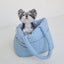 【予約】wide bag - plaid blue
