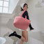 【予約】wide bag - plaid red