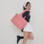 【予約】wide bag - plaid red