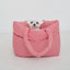 【予約】wide bag - plaid red