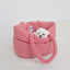 【予約】wide bag - plaid red