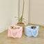 【予約】wide bag - Stripe Blue
