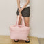 【予約】wide bag - stripe pink