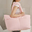 【予約】wide bag - stripe pink