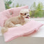 【予約】wide bag - stripe pink