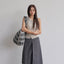 【予約】wide bag - tartan black